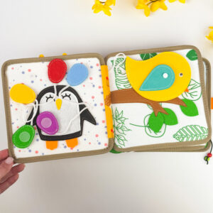 сортер бізіборд бізі бук фетрова книжка